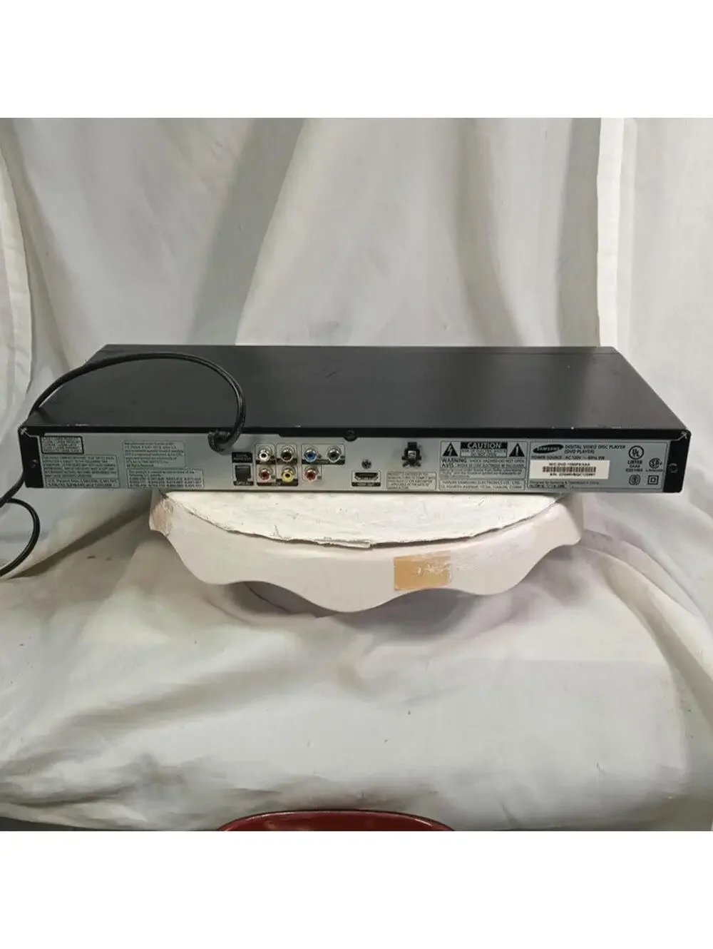 Samsung DVD-1080P8 HDMI 1080p Upconverting DVD Player USB Multi-Format Black Tes